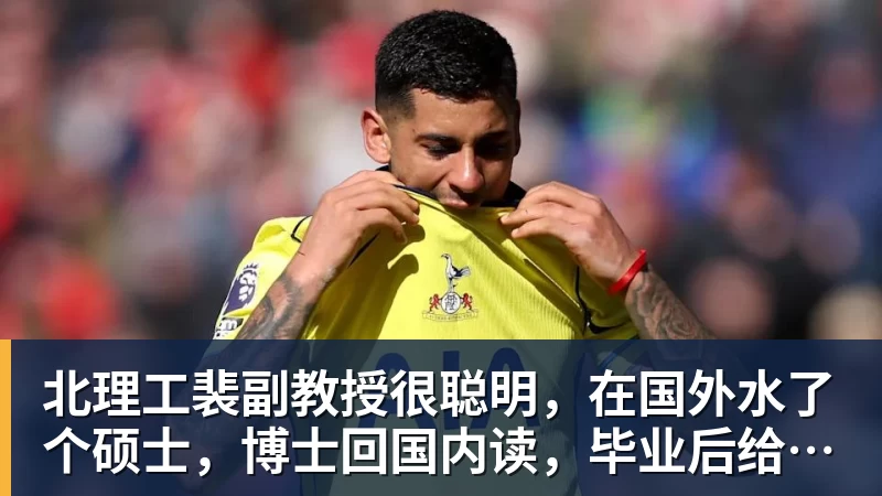 北理工裴副教授很聪明，在国外水了个硕士，博士回国内读，毕业后给院长师叔当助理